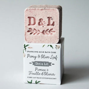 Cube lait de bain effervescent Dot & Lil