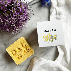 Cube lait de bain effervescent Dot & Lil