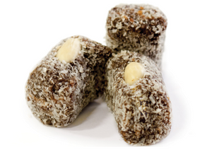 Coconut-almond dates