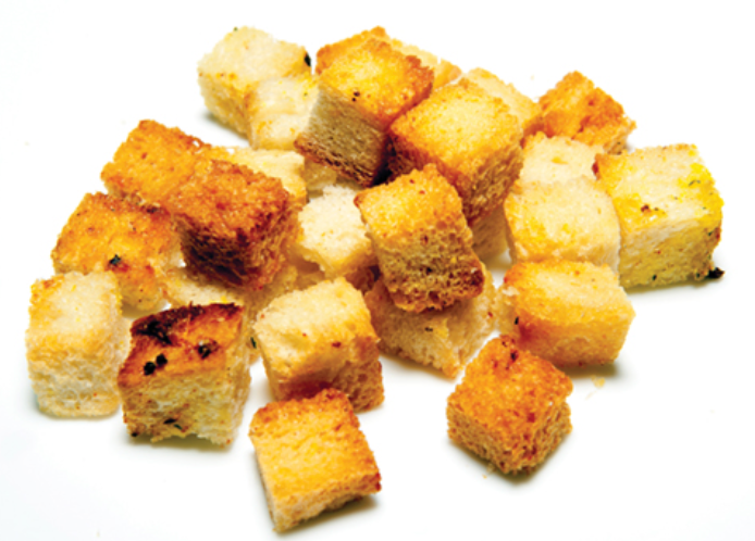 Onion and Garlic Croutons